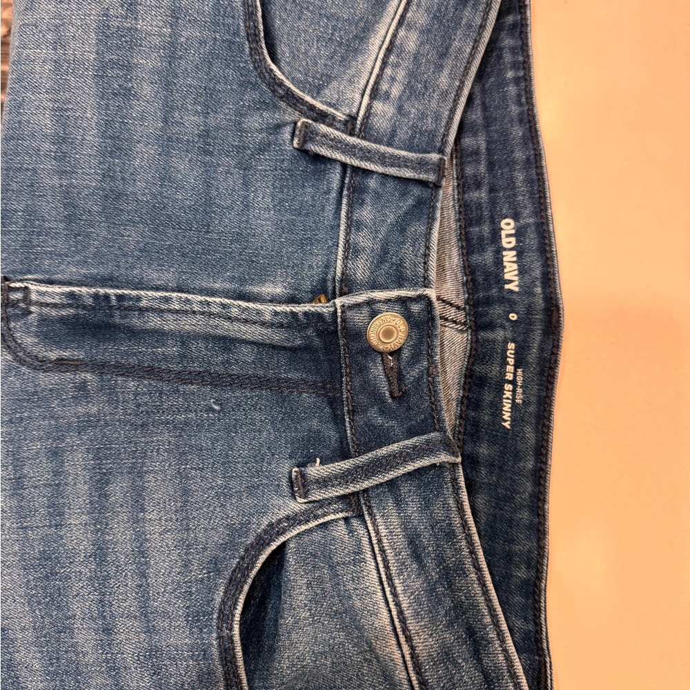 Old Navy Blue Skinny Jeans Classic Style